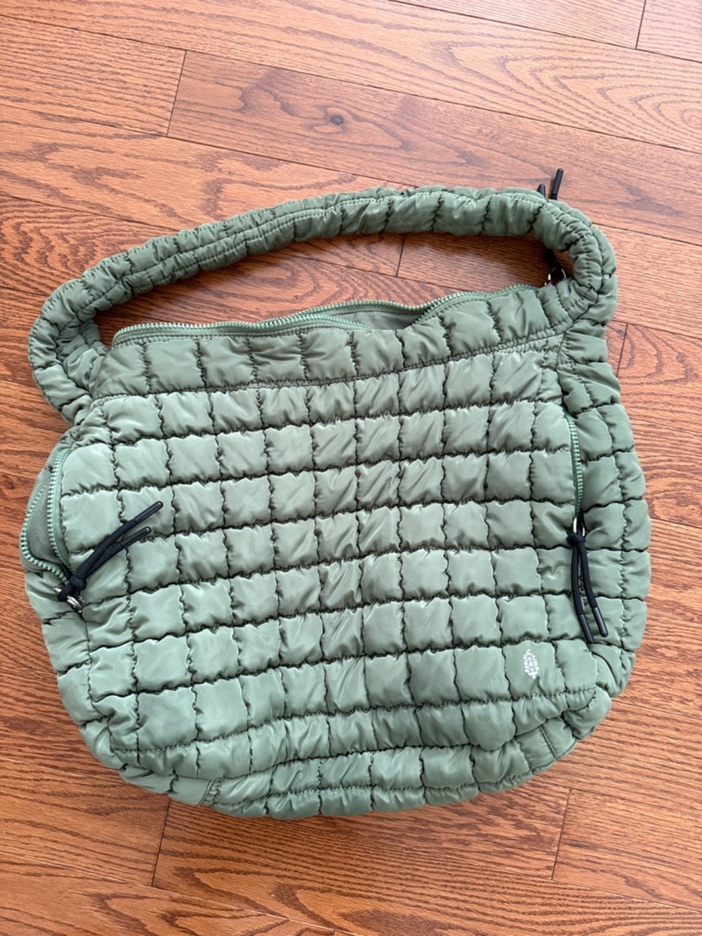 FP Movement by Free People Quilted Olive Shoulder Bag